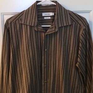 Calvin Klein long sleeve button down shirt